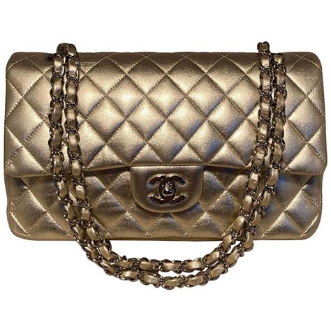 gold chanel bag